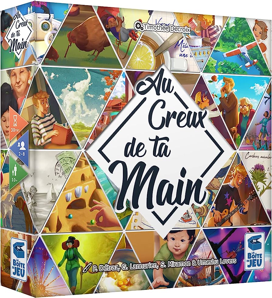 Boîte de jeu Au creux de ta main