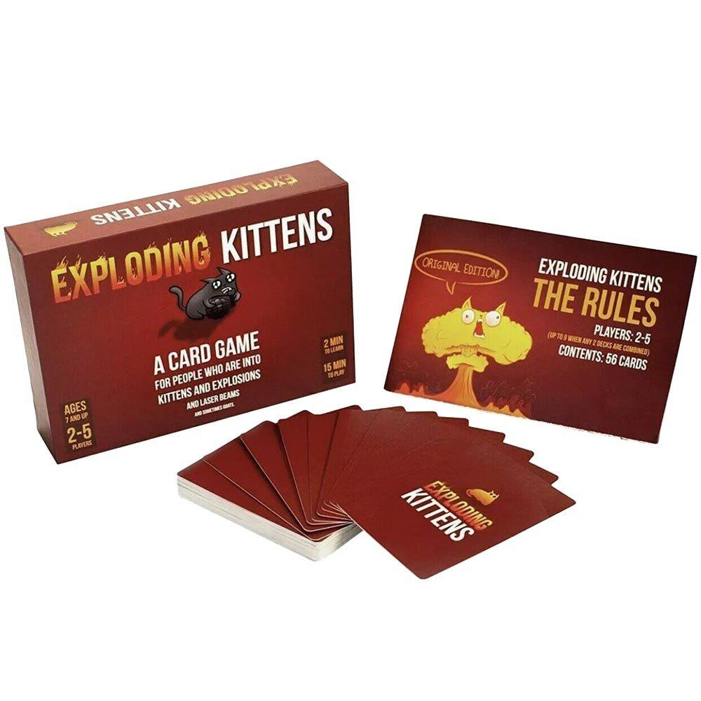 Boîte de jeu Exploding Kittens